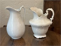 Antique water pitcher vases