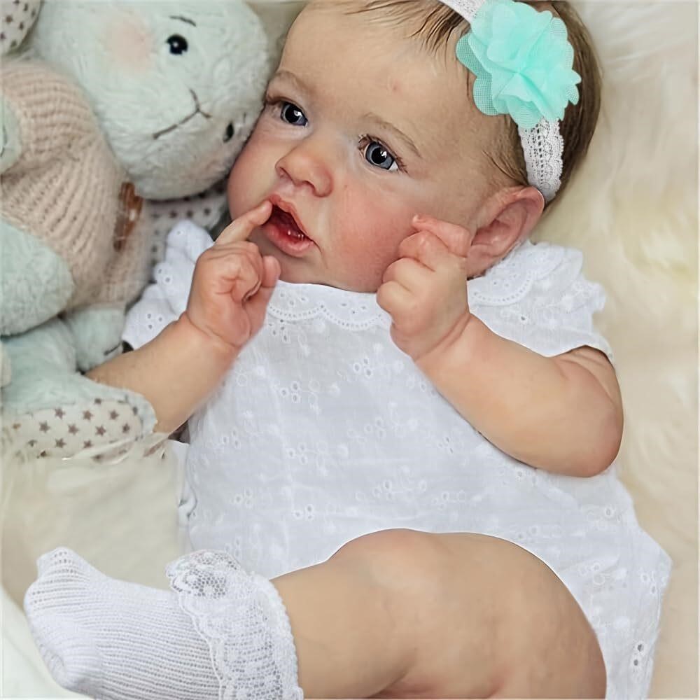 18 Inch Lifelike Reborn Baby Doll  Saskia