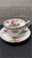 Hammersley Bone China Cup & Saucer Grandmother Ros