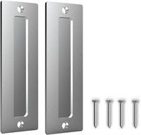 Stainless 7 Barn Door Handle Set (2 Pack)