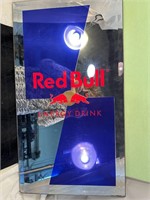 *RED BULL ENERGY DRINK MIRROR 29" x 16"