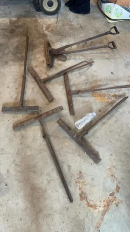 Sheet metal roofing tools