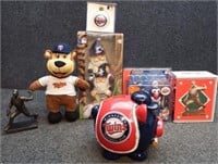 Minnesota Twins Collectibles - Bank, Toys & More