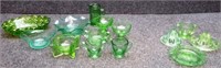 Green Depression Glass & More - Some As-Is