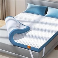 Maxzzz 3 Inch Twin Memory Foam Mattress Topper