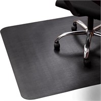 Office Chair Mat for Hardwood and Tile Floor, Blak