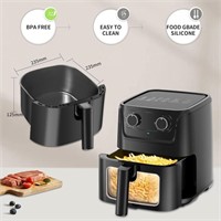 TEKXDD Air Fryer 8.5QT (8L), Quick and Oil-Free