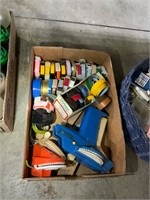 vintage dymo label maker and tape lot