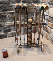 Jeu de croquet antique