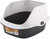 Arm & Hammer Rimmed Cat Litter Box with High