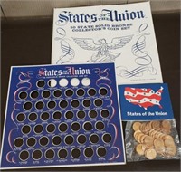 2 New Vintage State of The Union 50 State Solid