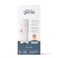 Diaper Genie Elite Diaper Pail (White) – Hands frn