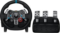 Logitech G29 Driving Force Racing Wheel and Floor