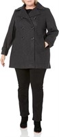 Anne Klein womens Classic Double Breasted Coat
