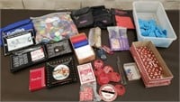 Box of Casino Collectibles