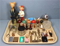 Group of Vintage Collectibles, Scent Bottles