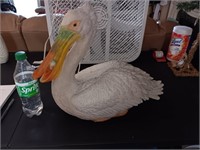 Pelican Figure with fish in his mouth 20 inches