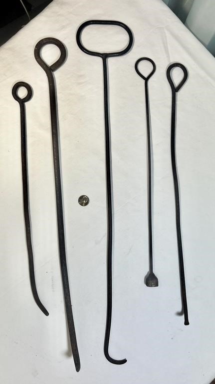 Antique Blacksmith Pokers & More LOT