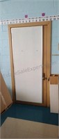 Interior closet door. 35½×82. Includes jam and