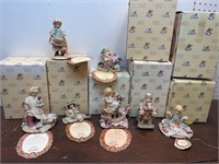 Laura’s attic collectible figures w/boxes