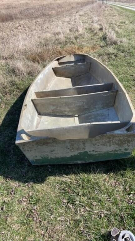 Aluminum Jon Boat 8 foot by 46 inches