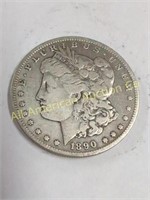 1890 O MORGAN SILVER DOLLAR