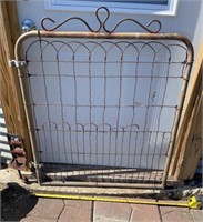 Old Walk Thru Metal Gate