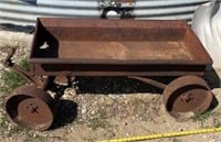 Old Rail Road Cart? Solid wheels needs tack
