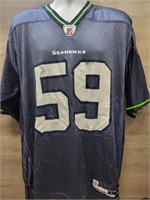 NFL Logo Seahawks #59 Curry Fan Jersey