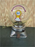 VINTAGE FORD 1 CENT GUMBALL MACHINE