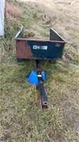 Agri-Fab Wagon, tough is bent by lift release,