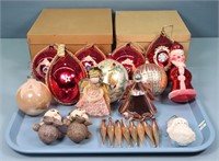 (22) Nice Vintage Christmas Ornaments