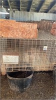 30 x 30 Rabbit Pen w Feeder and nesting box