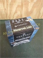 1 BOX FEDERAL WATERFOWL LOAD 12GA