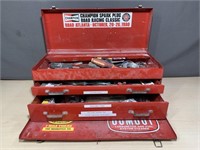 Red Tool Box and Contents