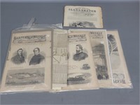 Lot Of Antique Harpers, More Civil War Magazines
