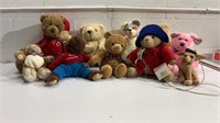 Collection of Stuffed Bears & More M