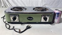 Vintage Daisy Maid Double Hot Plate works
