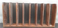 Wooden Shelf approx 24" x 4" x 11"