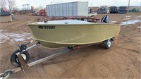 AeroLiner 13.5-FT Aluminum Fishing Boat