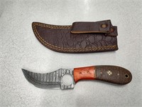 Handmade Damascus Skinner Knife