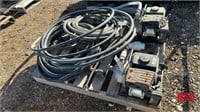 pallet of 2 Water 1" Pumps & Hoses