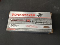 Winchester 223 Varmint X 55 Gr Ammo