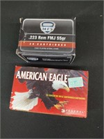MFS and American Eagle 223 Rem FMJ 55gr