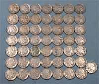 (50) Buffalo Nickels