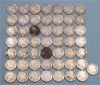 (50) Buffalo Nickels