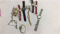 Eleven Assorted Wristwatches K16I