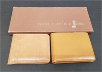 Pair of Vintage Leather Wallets. Buford & Shell