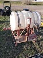 Fimco 50 Gal. Tank w/ 10' Boom- 3 Point