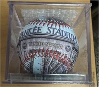 Yankee Stadium final game limited edition baseball